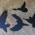 Flying Birds Metal Wall Art Set of 4 2 thumbnail