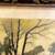 Antique "Boat by the Riverside" Signed Lithograph 4 thumbnail