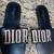 Christian Dior Slippers Black Leather Flip Flops Paid $850 8 thumbnail
