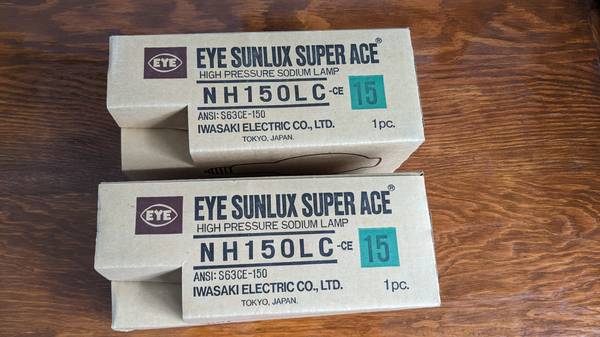 Two New HPS Sodium Conversion Lamps for Metal Halide Fixture NH150LC 1