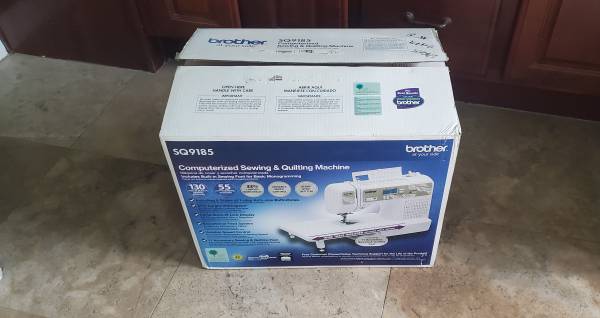 Brother SQ9185 Computerized Sewing & Quilting Machine 1