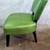 Vintage Crate and Barrel Leather Slipper Chair 6 thumbnail