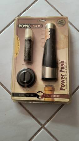 Power Push Automatic Wine Opener - New 1