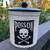 cool handmade ceramic canister with lid poison skull READ DESCRIPTION 1 thumbnail