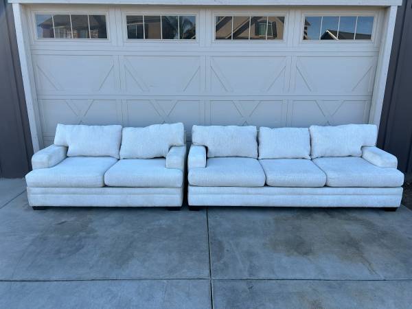 White Couch Set 1