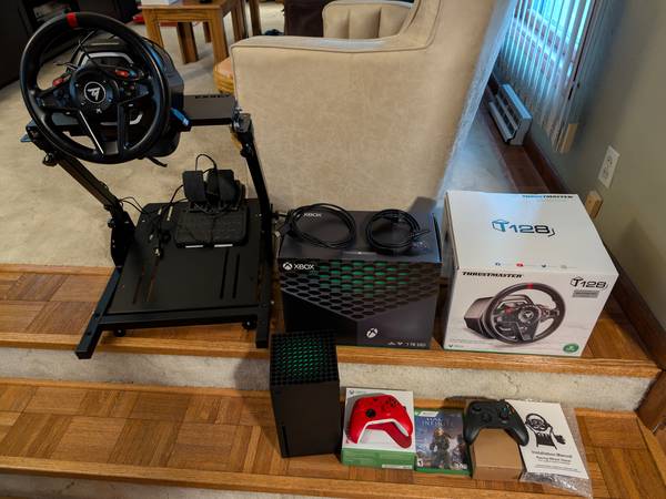 Xbox Series X 1TB + racing wheel etc. 1