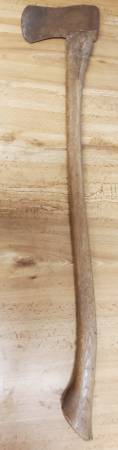 Woodslasher Kelly Works Stamped Axe USA Good Shape Lumber Camping 1
