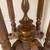 Stunning MidCentury Mahogany Round Console Table w/ Elaborate Carvings 8 thumbnail