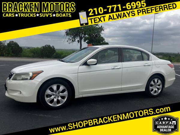 2008 Honda Accord EX-L V-6 Sedan AT 1