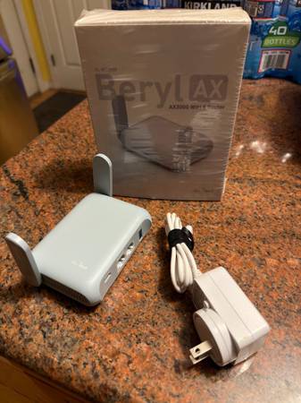 GL.iNet GL-MT3000 (Beryl AX) Portable WiFi 6 Travel Router 1