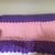 1980s Hand Crocheted Afghan, Lavender & Pink 1 thumbnail