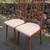 REDUCED!!! COOL Pair of Mid Century MCM Danish TEAK Chairs by LIGNA 4 thumbnail