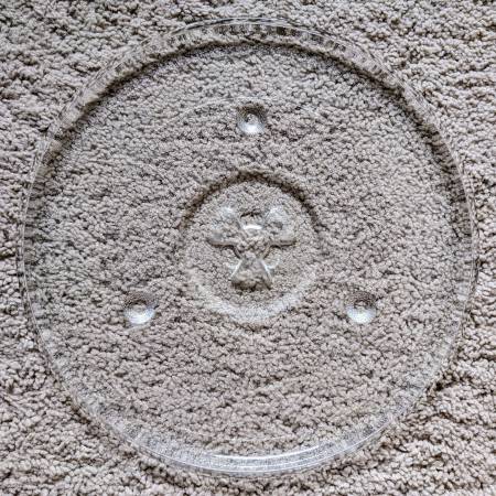 10-5/8" microwave oven replacement glass turntable plate tray platform 1