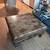 Rectangular Cherry Wood and Faux Marble Coffee Table 3 thumbnail