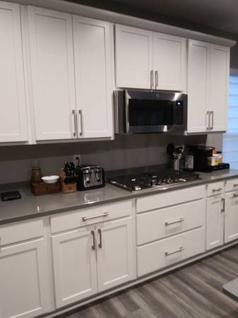 Microwave oven installation 1