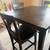 Black / Espresso Dining Table + 4 Chairs - $125 OBO 3 thumbnail