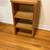 Custom Oak Shelf Side Table 16"x10"x28.5" 9 thumbnail