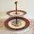 Dessert  Cake Cupcake Tiered Plates 23 Karat Gold 2 thumbnail