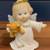 Enesco 1991 Ruth Morehead Holly Babes Angel Teddy Bear under Arm Figur 1 thumbnail