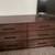 Solid chestnut chocolate 6 drawer dresser & night stand for sale! 1 thumbnail