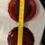 Dessert Plates Ruby Red Glass 2 PCS VTG 3 thumbnail
