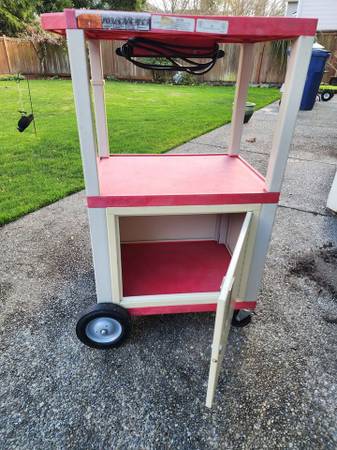 Tuffy Utility Cart w/ power cord 1