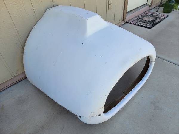 Vintage NOS Airplane Fiberglass Front Nose Grille Race Car Racing 1