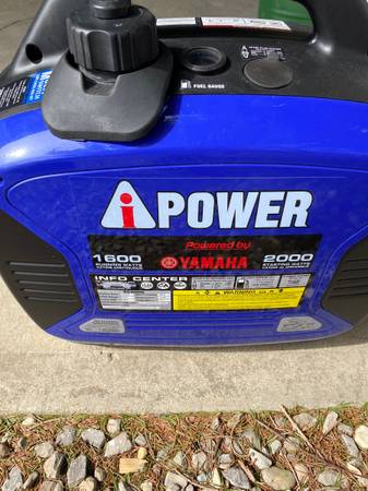 Yamaha 2000 generator 1