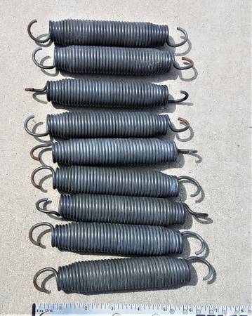 Heavy Duty Trampoline Spring  7 inches” Galvanized Steel Replacement 1