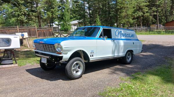 1964 chevy II sedan Delivery Gasser 1