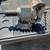 MECHANICS TOOL LOT AIR HOSE REEL CREEPER STOOL BOX HOIST PRESS PULLER 13 thumbnail