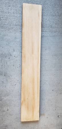 Solid oak board possible use as floating shelf 1