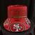 NEW San Francisco 49ERS - 🔥🔥🔥 RED Bucket Hats (X-Large) 4 thumbnail