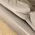 Grey Leather Loveseat Sofa 9 thumbnail