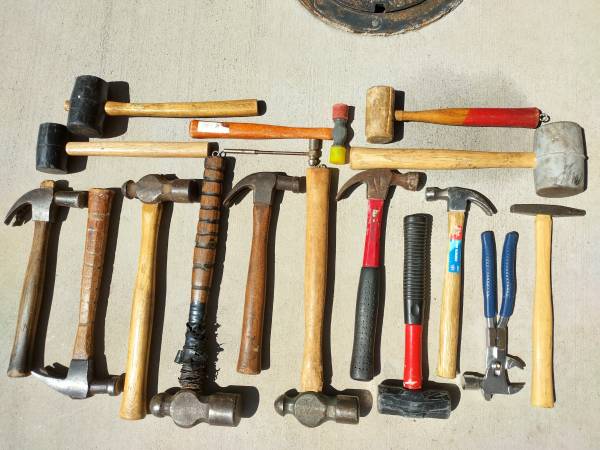 Multiple Hammers and Mallets 1