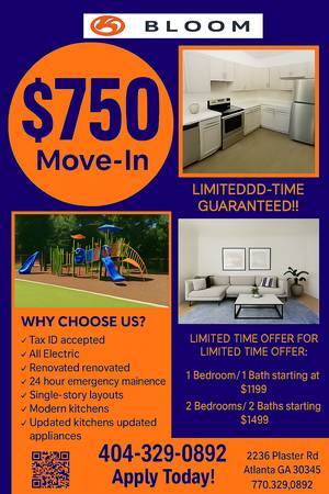 WE WORK WITH CHALLENGING BACKGROUNDS!!  JANUARY RENT FREE! 1