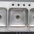 Stainless 3 Basin Commercial Sink Excellent Condition! 1 thumbnail