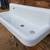 Vintage Porcelain Cast Iron Sink 1950s Schoolhouse Style 16 thumbnail