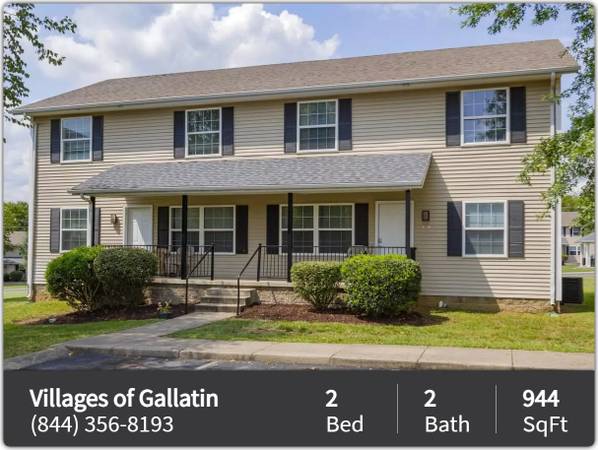 $1,461 / 2hab - 944ft2 - ¡Siéntase como en casa! Hermoso de 2 habitaciones, 2 baños en Gallatin (Gallatin)63673267719809121
