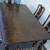 Antique Dark wood dining table w/6 chairs(E23) 5 thumbnail