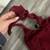 Maroon Halter Dress - NEVER WORN - NEW 3 thumbnail