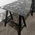 50% off Sale!  Ikea Glass floral design desk, was $80 2 thumbnail