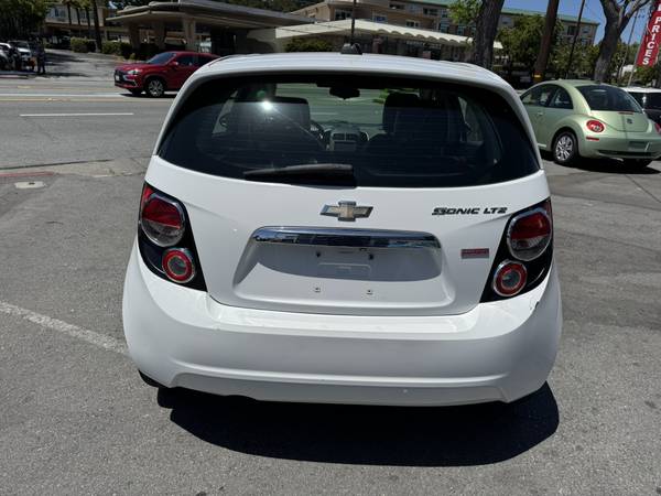 2015 CHEVROLET SONIC LTZ. CLEAN TITLE, PASS SMOG, LOW MILES! LOADED! - $6,999 (san mateo)63624193017347123