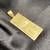 SOLID GOLD NECKLACE & $100 BILL PENDANT - LIKE NEW! 3 thumbnail