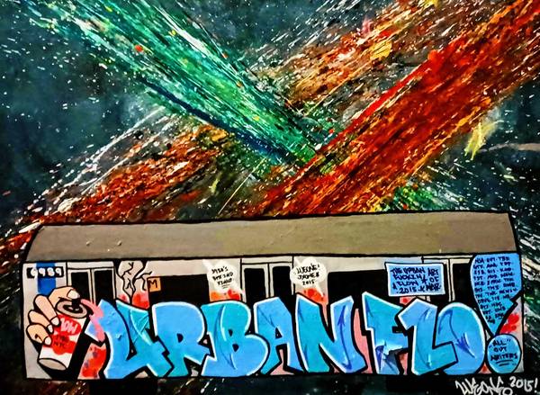 Graffiti artwork for 1