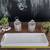Distressed White 16" Rectangular Wood Trays Handles Table Vanity Bath 18 thumbnail
