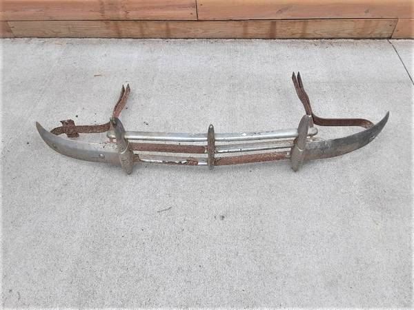 1940 Pontiac Front Bumper and Brackets 1
