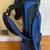 Walter Hagen Jr or Travel Golf Bag 34” Blue Stand Straps 4 Slots 5 thumbnail