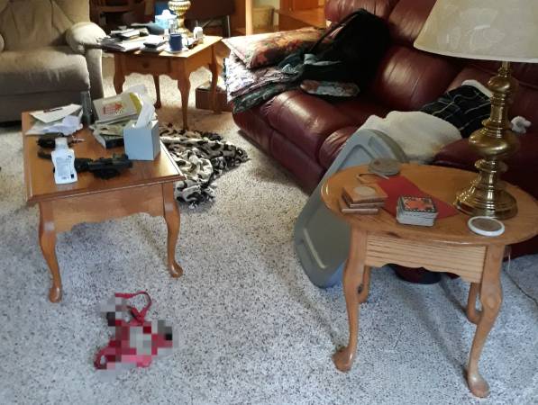 Set of 3 Amish Solid Oak Livingroom Tables 1