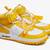 New 8.5 Nike Off White x Air Force 1 SP Leather Mid Varsity Maize Authentic wbox 1 thumbnail